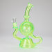 11″ Slim Green Recycler Glass Bong [C8033] Glass Bong Canadian Distributor