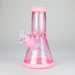 8" Soft glass beaker water bong [M08002] Glass Bong Canadian Distributor Pink