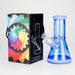 8" Soft glass beaker water bong [M08002] Glass Bong Canadian Distributor