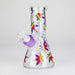 8" Soft glass beaker water bong [M08407] Glass Bong Canadian Distributor Colorful