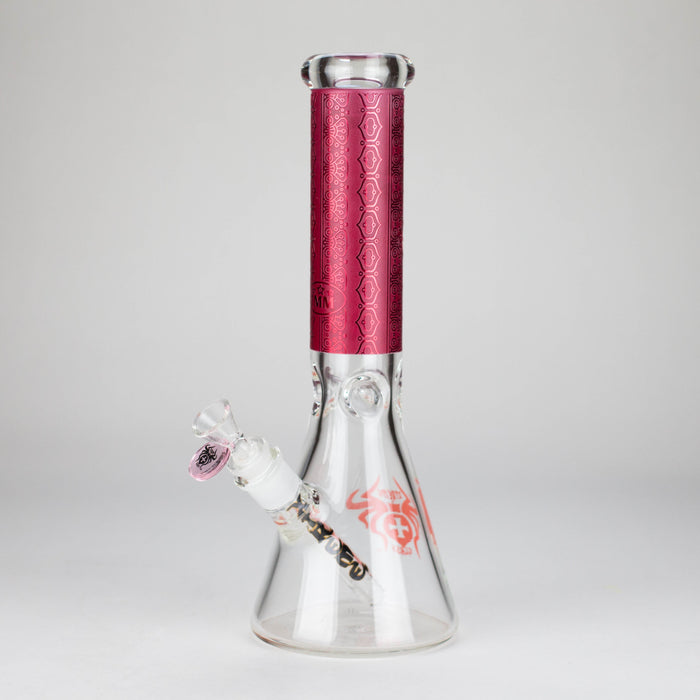 Xtreme | 13″ 7mm Glass Water Bong [XTR-M207] Glass Bong Canadian Distributor Pink