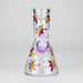 8" Soft glass beaker water bong [M08407] Glass Bong Canadian Distributor