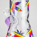 8" Soft glass beaker water bong [M08407] Glass Bong Canadian Distributor