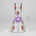8" Soft glass beaker water bong [M08407] Glass Bong Canadian Distributor