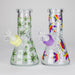8" Soft glass beaker water bong [M08407] Glass Bong Canadian Distributor