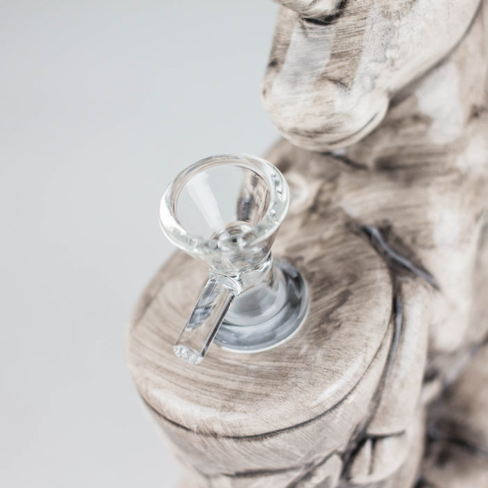 7" Sea Horse Design Ceramic Bong – Mythical Ocean-Inspired Collectible [ES089WP] Ceramic Bong Canadian Distributor