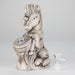 7" Sea Horse Design Ceramic Bong – Mythical Ocean-Inspired Collectible [ES089WP] Ceramic Bong Canadian Distributor