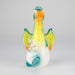 8" Folky Bird Design Ceramic Bong – Artistic Handcrafted Style [ES088WP] Ceramic Bong Canadian Distributor