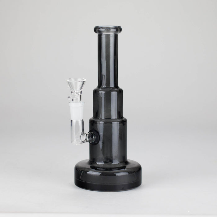 8″ Glass Water Bong [WP2002] Glass Bong Canadian Distributor Gray
