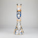13″ 7mm Glass Beaker Bong [DCK-019] Glass Bong Canadian Distributor Orange