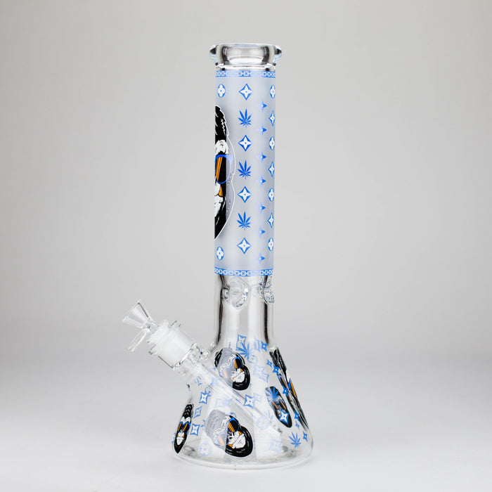 13″ 7mm Glass Beaker Bong [DCK-019] Glass Bong Canadian Distributor