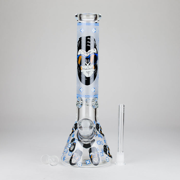 13″ 7mm Glass Beaker Bong [DCK-019] Glass Bong Canadian Distributor