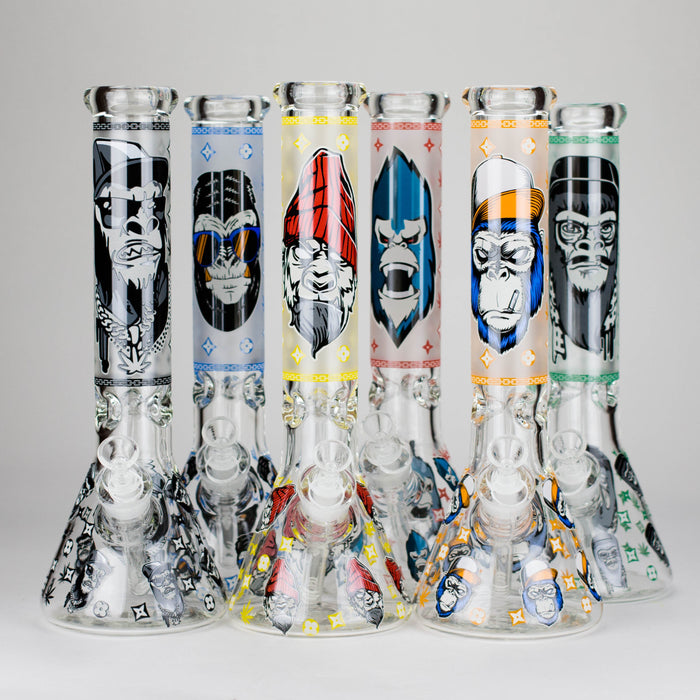 13″ 7mm Glass Beaker Bong [DCK-019] Glass Bong Canadian Distributor