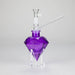 7″ Diamond Soft Glass Bong [DWP50] Glass Bong Canadian Distributor Purple
