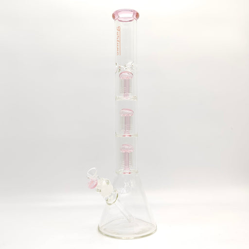 Fortune | 20" 7mm Tree Percolator Beaker [205007PC-BL] Glass Bong Fortune Pink