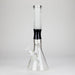 15″ 7mm Glass Beaker Bong [C1033] Glass Bong Canadian Distributor Black