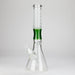 15″ 7mm Glass Beaker Bong [C1033] Glass Bong Canadian Distributor Green