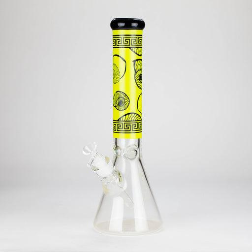 14″ 7mm Glass Beaker Bong [C1039] Glass Bong Canadian Distributor Yellow