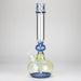16″ Inside Out Jade Blue Color Tube Glass Bong [C2698] Glass Bong Canadian Distributor