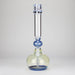 16″ Inside Out Jade Blue Color Tube Glass Bong [C2698] Glass Bong Canadian Distributor