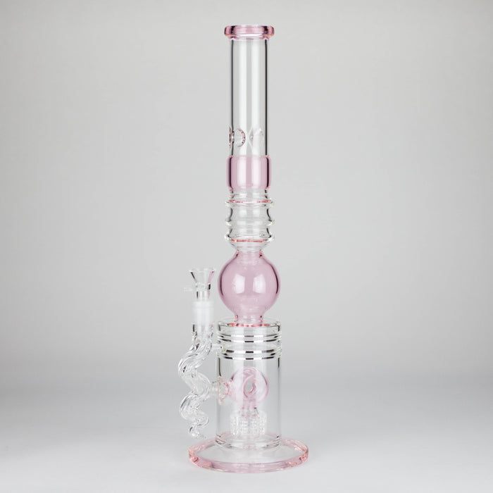 18.5″ Shower Head Perc Glass Water Bong [C2699] Glass Bong Canadian Distributor Pink