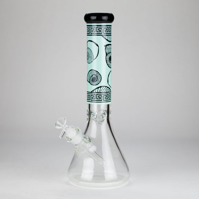 14″ 7mm Glass Beaker Bong [C1039] Glass Bong Canadian Distributor Blue