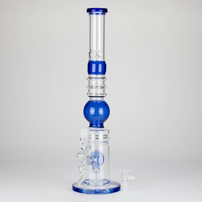 18.5″ Shower Head Perc Glass Water Bong [C2699] Glass Bong Canadian Distributor