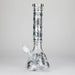 14″ Glow-in-the-Dark Glass Beaker Bong [C803x] Glass Bong Canadian Distributor