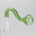 3.5″ U-Type Oil Burner Pipe – 14mm Glass Bubble Attachment [221021-2] Banger · Oil Burner Canadian Distributor Green