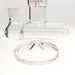 Fortune | 14" Double Inline Stemless to Grid Percolator Bong [1450PC] Glass Bong Fortune