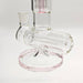 Fortune | 14" Double Inline Stemless to Grid Percolator Bong [1450PC] Glass Bong Fortune