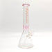 Fortune | 14" 7mm Accent Beaker [C145007] Glass Bong Fortune Pink