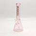 Fortune | 10" 4mm Assorted Colour Beaker Bong [CP103804] Glass Bong Fortune Pink