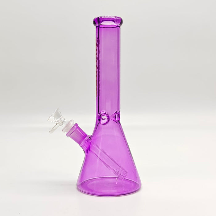 Fortune | 10" 4mm Assorted Colour Beaker Bong [CP103804] Glass Bong Fortune