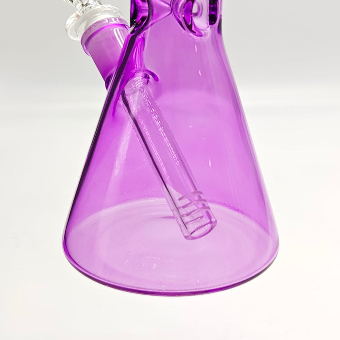 Fortune | 10" 4mm Assorted Colour Beaker Bong [CP103804] Glass Bong Fortune
