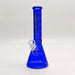 Fortune | 10" 4mm Assorted Colour Beaker Bong [CP103804] Glass Bong Fortune Blue