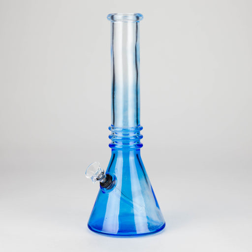 12" colored soft glass water bong [HX4003N] Glass Bong ONE Blue