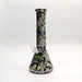 13" 7mm Hydrographic Glass Bong-Assorted Designs Glass Bong Super Supplys Inc