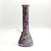 13" 7mm Calavera Hydrographic Glass Bong-Assorted Designs Glass Bong Super Supplys Inc
