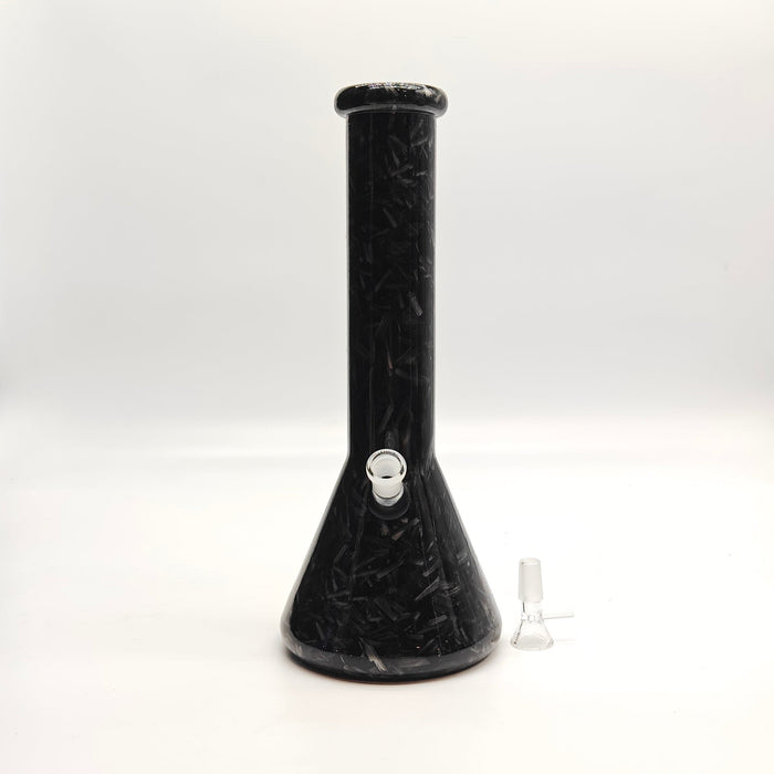 12.5" 7mm Gradient Style Glass Bong-Assorted designs [BLX-03-6] Glass Bong Super Supplys Inc