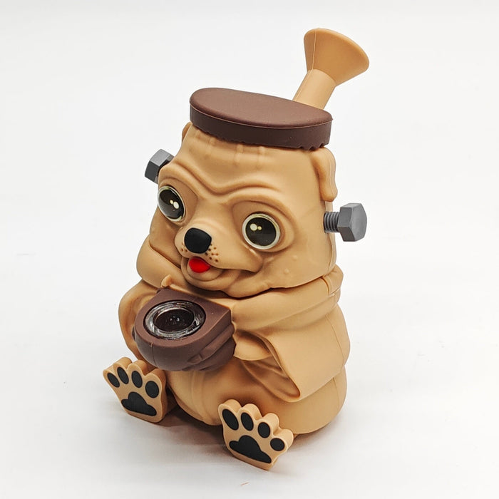 5.5" Pug Silicone Water Pipe [SP1118] Resin · Silicone · Plastic Bong Super Supplys Inc