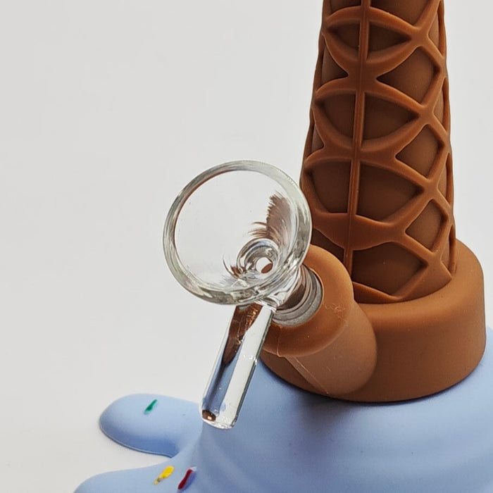 5.2" Ice Cream Silicone Water Pipe [SP1088] Resin · Silicone · Plastic Bong Super Supplys Inc