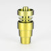 Titanium Color Nail [PY009] Cap · Dabber · Insert · Clip · Nail Canadian Distributor Gold