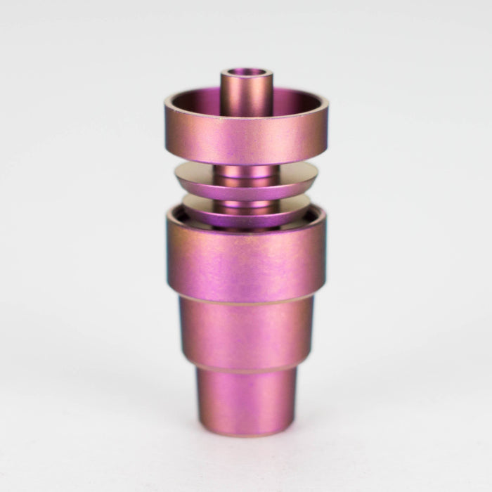 Titanium Color Nail [PY009] Cap · Dabber · Insert · Clip · Nail Canadian Distributor Purple