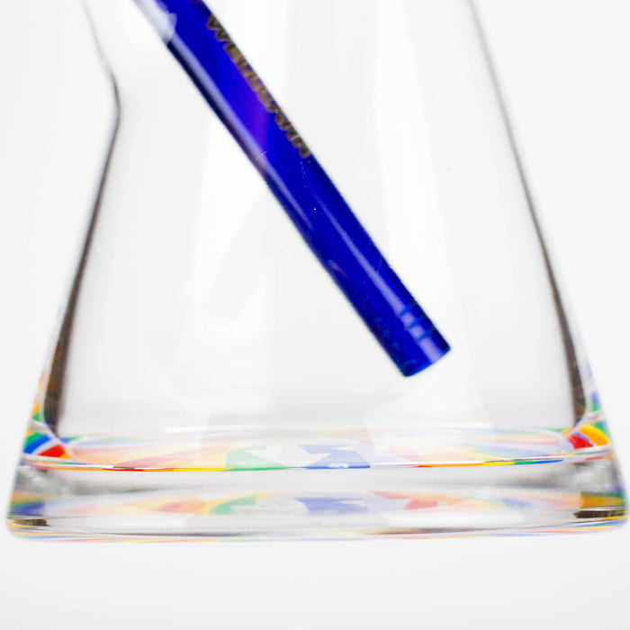 WellCann | 29" Curved Tube Beaker Bong – Heavy-Duty 7mm Glass with Thick Base Glass Bong Smoking Cat Distribution