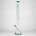 WellCann | 29" Curved Tube Beaker Bong – Heavy-Duty 7mm Glass with Thick Base Glass Bong Smoking Cat Distribution Green