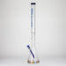 WellCann | 29" Curved Tube Beaker Bong – Heavy-Duty 7mm Glass with Thick Base Glass Bong Smoking Cat Distribution Rainbow
