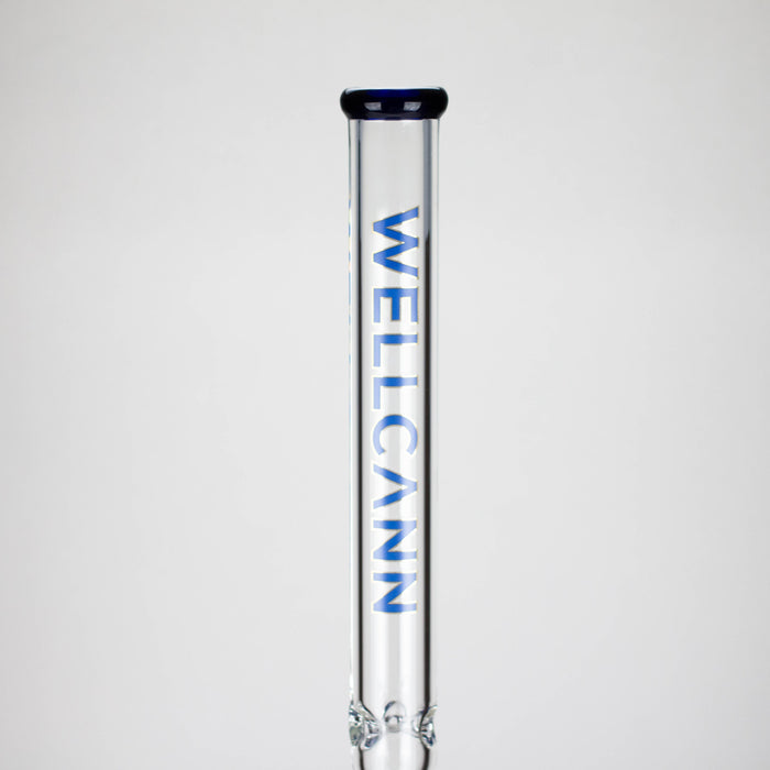 WellCann | 29" Curved Tube Beaker Bong – Heavy-Duty 7mm Glass with Thick Base Glass Bong Smoking Cat Distribution