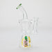 6.5″ Cartoon Print Glass Bong [F230829-4] Glass Bong Canadian Distributor Green (Sticker 3)