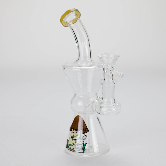 6.5″ Cartoon Print Glass Bong [F230829-4] Glass Bong Canadian Distributor